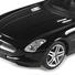Машинка радиоуправляемая 1:24 Meizhi Mercedes-Benz SLS AMG металлическая (черный) - фото 5