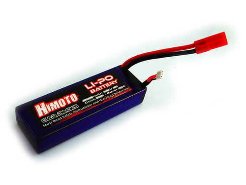 Акумулятор LiPo 7,4 В 3500 мАг 2S 25C Banana Plug (LP7435 запчастини для радіокерованих моделей Himoto)