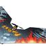 Летающее крыло TechOne Popwing 900мм EPP ARF (черный) - фото 1