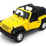 Машинка радиоуправляемая 1:14 Meizhi Jeep Wrangler (желтый) - фото 1
