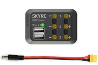 Розгалужувач живлення SkyRC SK-600114-02 з USB (DC MALE)