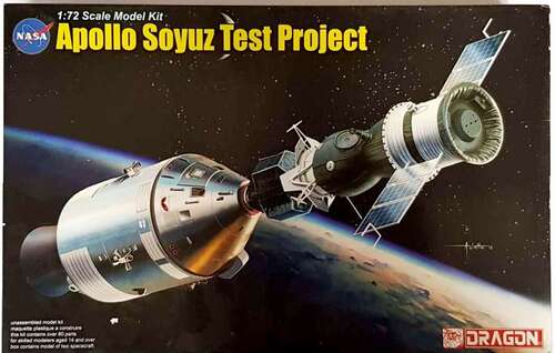 Модель косм. кораблей для склеивания 1:72 Dragon 11012 Apollo Soyuz Test Project