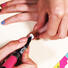 Детский лак-карандаш для ногтей Malinos Creative Nails на водной основе (2 цвета Белый + Розовый) - фото 1