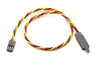 Удлинитель 22AWG для сервоприводов JR с замком скрученный (90 см)