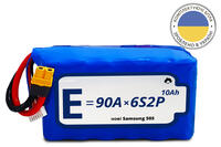 Акумуляторна батарея Energy Life Li-Ion 6S2P 21700-50S 12AWG XT60-F (001)