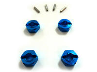 Колесо із блакитного алюмінію шестигранне 4 шт. (282042 запчастини для радіокерованих моделей Himoto)