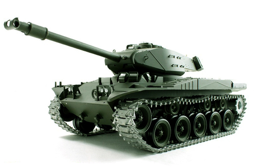 Танк р/у 1:16 Heng Long Bulldog M41A3 с пневмопушкой и и/к боем (HL3839-1-IR)