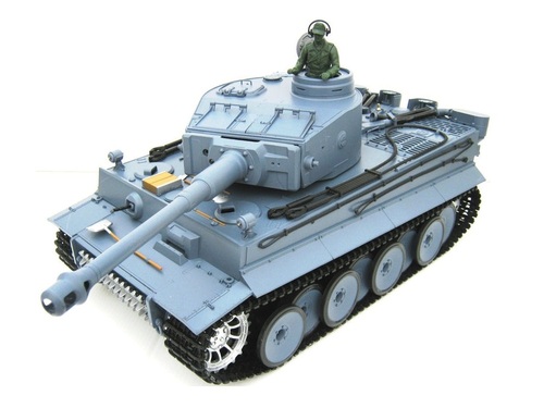 Танк р/у 1:16 Heng Long Tiger I с пневмопушкой и и/к боем (HL3818-1-IR)