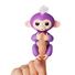 Ручная обезьянка на бат. Happy Monkey интерактивная (фиолетовый) - фото 4