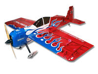 Самолёт радиоуправляемый Precision Aerobatics Addiction X 1270мм KIT (красный)