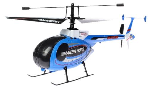 Вертолёт 4-к микро на радиоуправлении Xieda 9938 Maker копийный (синий)