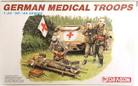 Модели фигур для склеивания 1:35 Dragon 6074 German Medical Troops