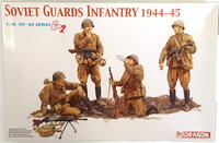 Модели фигур для склеивания 1:35 Dragon 6376 Soviet Guards Infantry 1944-45