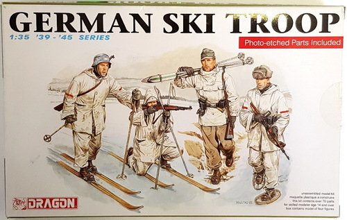 Модели фигур для склеивания 1:35 Dragon 6039 German Ski Troop