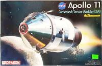 Модель косм. корабля для склеивания 1:48 Dragon 11007 Apollo 11 Command/Service Module