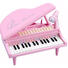 Детское пианино синтезатор Baoli "Маленький музикант" с микрофоном 31 клавиша (розовый) - фото 1