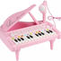 Детское пианино синтезатор Baoli "Маленький музикант" с микрофоном 24 клавиши (розовый) - фото 1