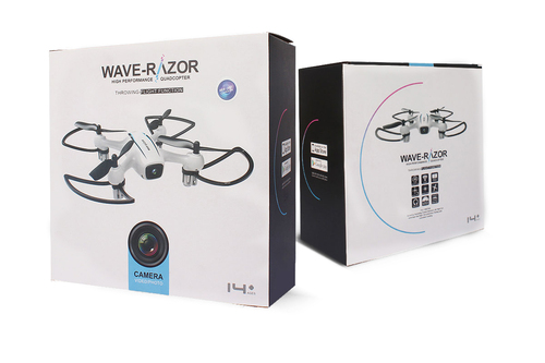 Wave Razor Drone Квадрокоптер мини р/у Helicute H816HW WAVE-RAZOR с барометром и камерой ...
