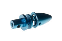 Адаптер пропеллера Haoye 01209 вал 4.0 мм винт 6.35 мм (гужон, синий)