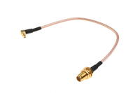 Антенний кабель 7 см (кутовий MMCX – RP-SMA F)