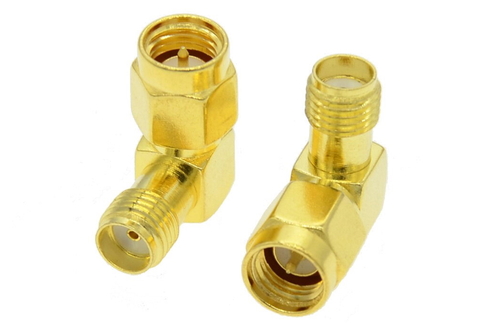 Перехідник кутовий 90° для FPV та радіообладнання (SMA F - SMA M)