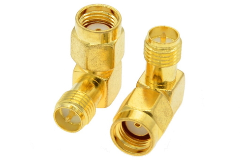 Перехідник кутовий 90° для FPV та радіообладнання (RP-SMA F - RP-SMA M)