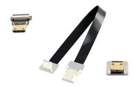Шлейф 15см Mini HDMI - Mini HDMI 90R