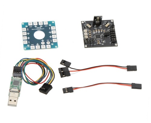 Контроллер управления мультикоптерами KK 5.5 с программатором