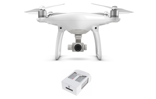 Квадрокоптер DJI Phantom 4 с дополнительной батареей