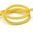 Провід силіконовий QJ 24 AWG (жовтий), 1 метр - фото 1