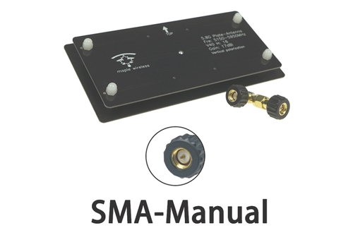 Антенна 5.5GHz Maple патч 17dB SMA