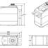 Сервопривід міні 32г Corona DS339MG 5.0кг/0.14сек/6.0В 32.5x17x34.5мм - фото 2