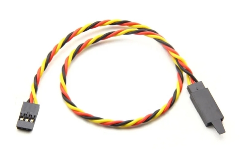 Удлинитель 22AWG для сервоприводов JR с замком скрученный (90 см)