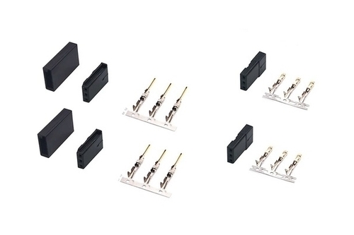 Комплект коннекторов Tarot для сервоприводов JR мама 2шт + папа 2шт (TL2896-02)