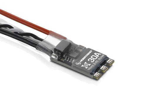 Регулятор хода HOBBYWING XRotor 30A Micro BLHeli 2-4S для мультикоптеров