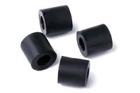 1000 шт - Демпферы M3x4мм резиновые для электроники (черный)