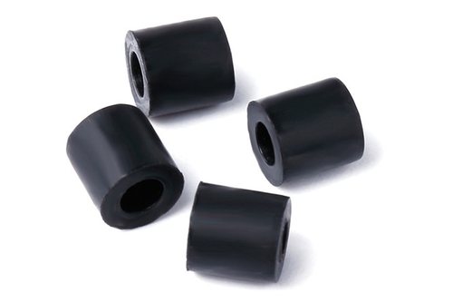 1000 шт - Демпферы M3x4мм резиновые для электроники (черный)