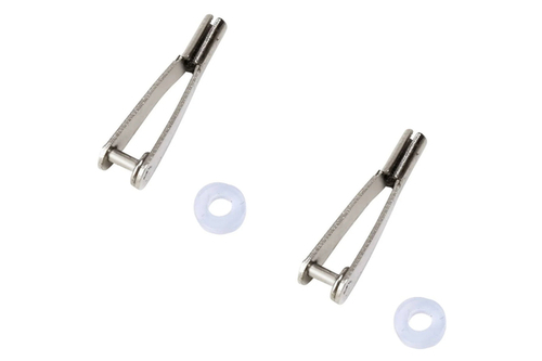 500 шт - Наконечник тяг металевий Haoye M2xL23мм (HY016-00201)