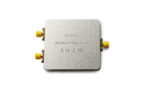 Підсилювач сигналу 2.4G + 5.8GHz ACASOM 1 вхід - 2 виходи 4W